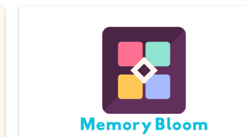 Memory Bloom app artwork